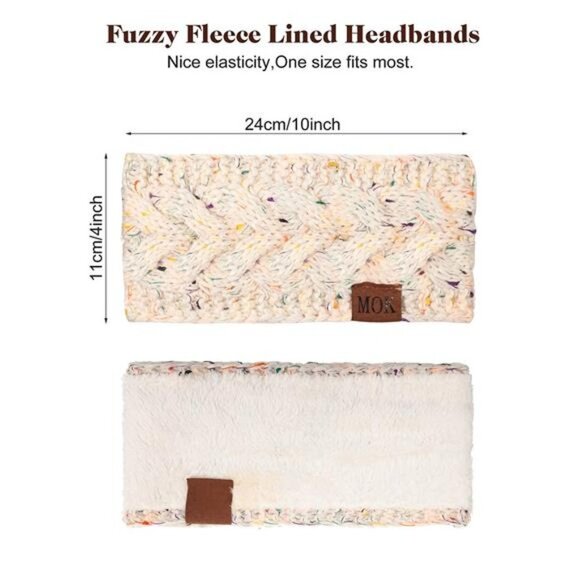 7 Pieces Ear Warmers Winter Headbands for Women main image 5